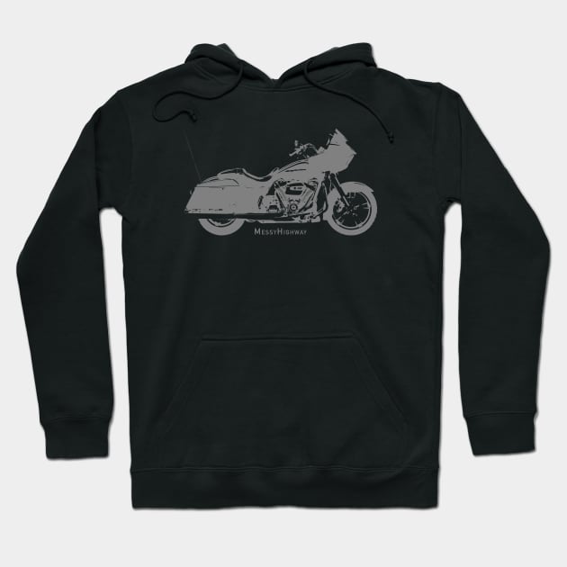 Harley Road Glide 19, shadow Hoodie by MessyHighway